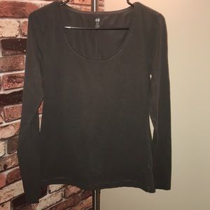 H&M’s. Smoke gray long sleeve shirt